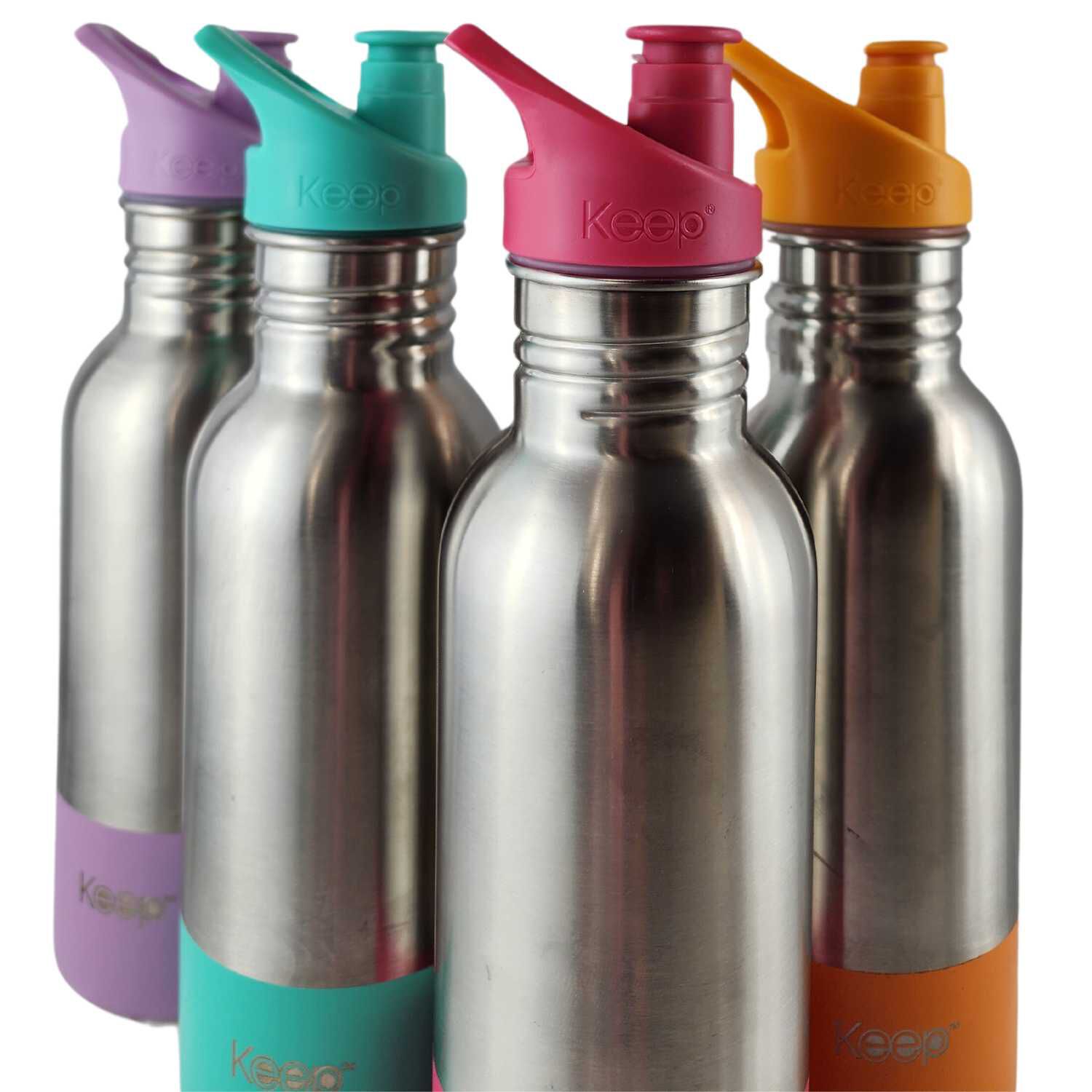 Botella Metalica Keep 600ml Keep Bebidas Deporte Rosa image number 6.0