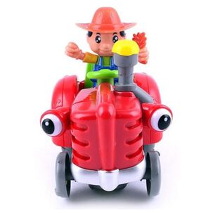 Juguete Auto Tractor De Granjero Musical Infantil