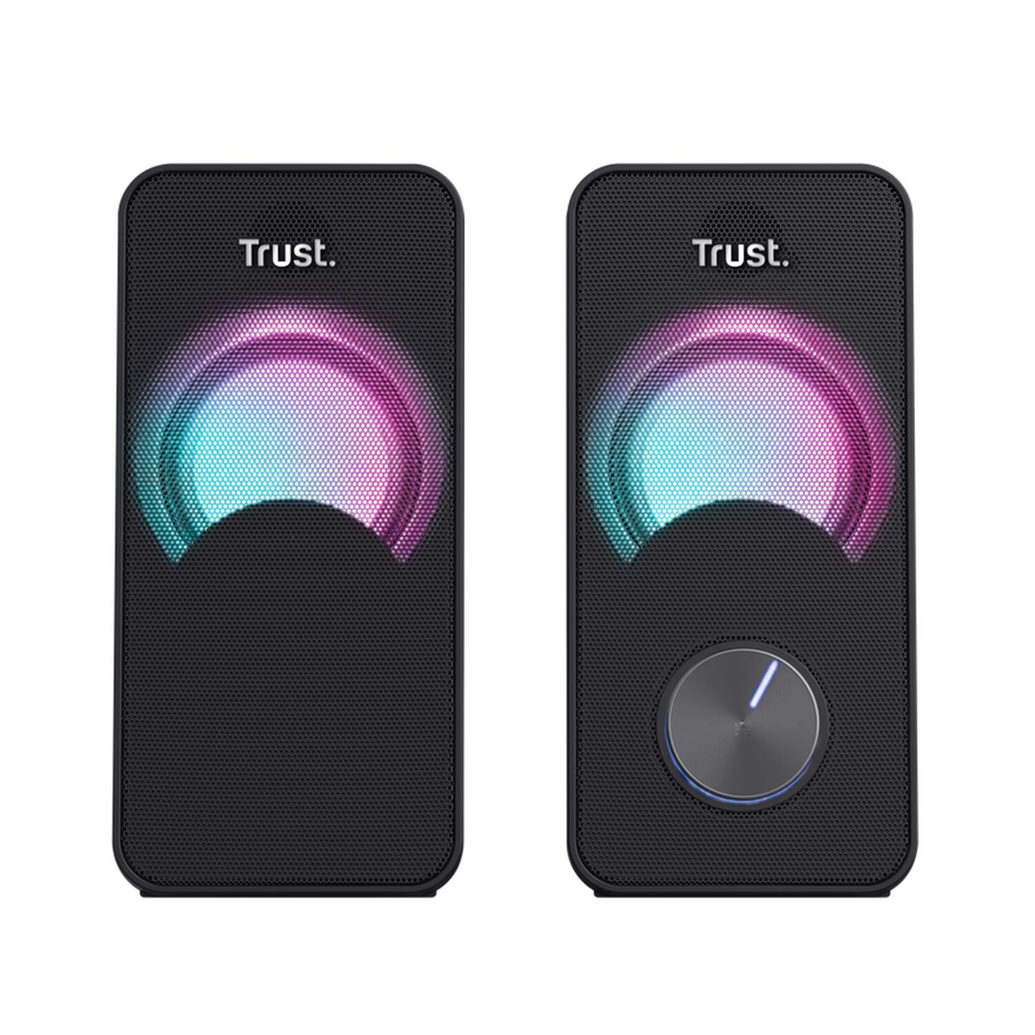 Parlantes Usb Con Luces Rgb De 12w De Escritorio Trust Arys image number 4.0