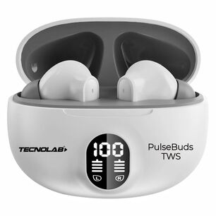 Aud&iacute;fonos Tws Bluetooth Touch Usb-c Visor Led Colores - Ps