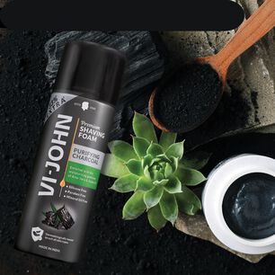 Vi-john Espuma De Afeitar Premiun Charcoal 200 Gr