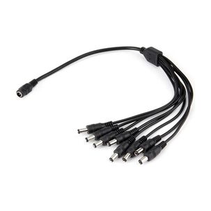 Cable De Poder Splitter Dvr 8 Hebras Pro Cctv