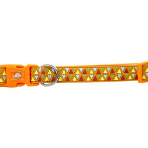 Collar Triángulo Naranja Tallas S Perro Mascan