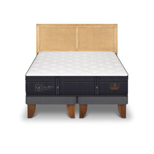 Cama Europea Cic Sava / King / Base Dividida + Respaldo