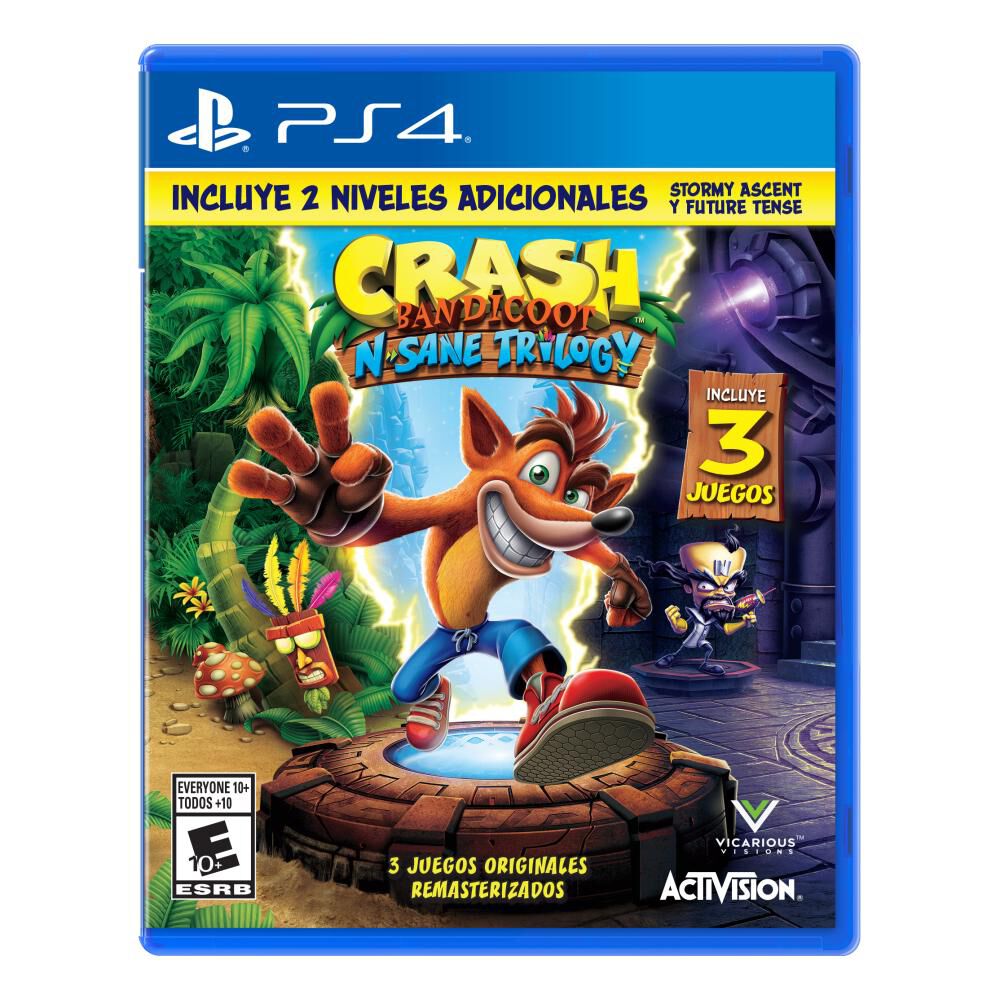 Juego Ps4 Sony Crash Bandicoot N'sane Trilogy - Ps4 image number 0.0
