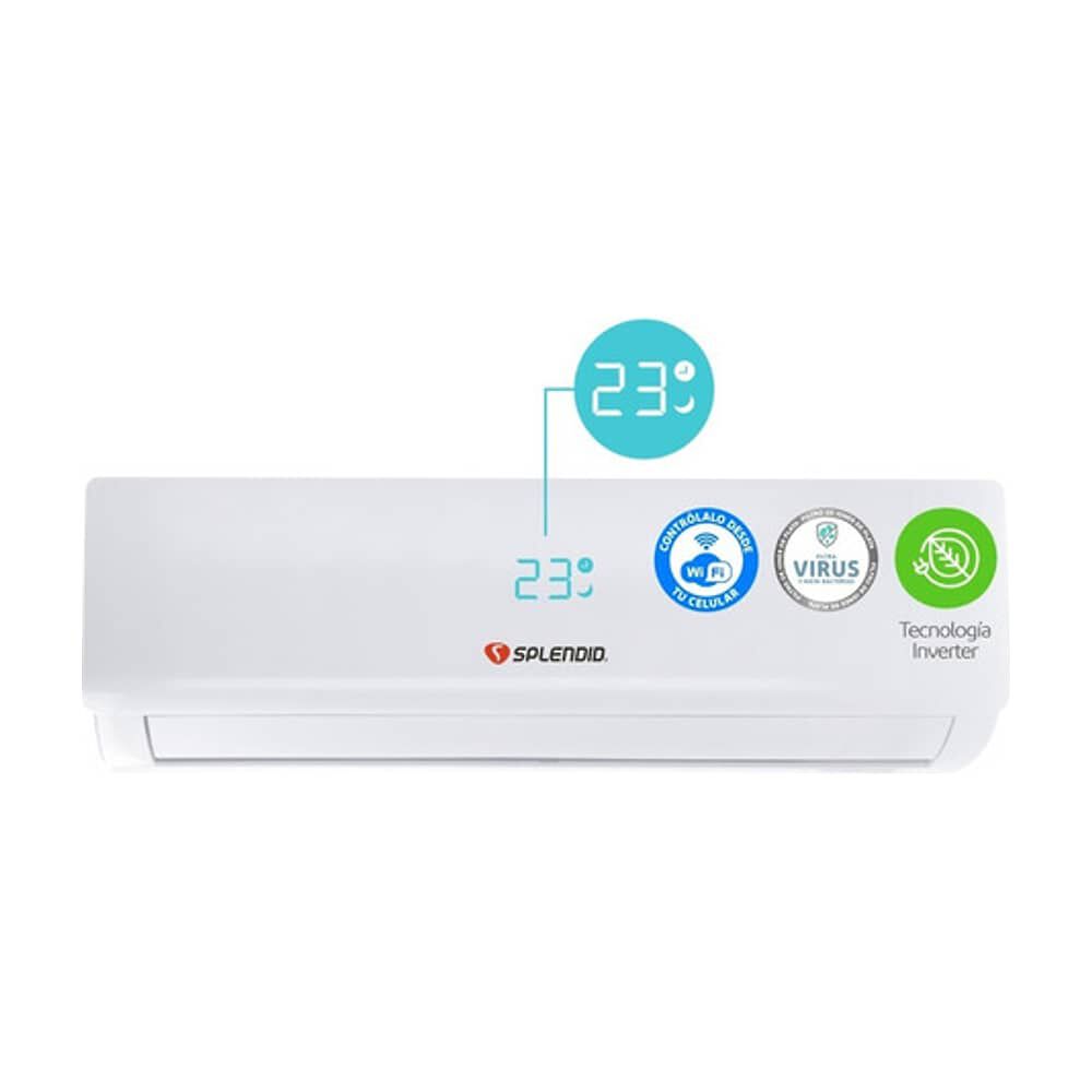 Aire Acondicionado Split 12000 Btu Inverter Splendid image number 17.0