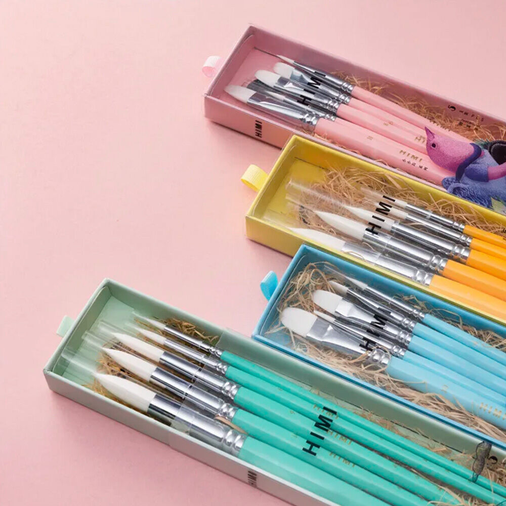 Himi Little Bird Set De 5 Pinceles Blue image number 3.0