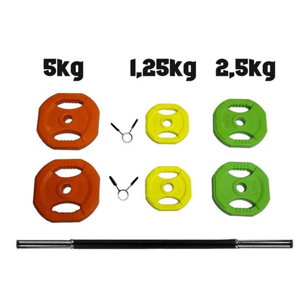 Kit Barra Y Discos (total 20kg) Body Pump Premium image number 2.0