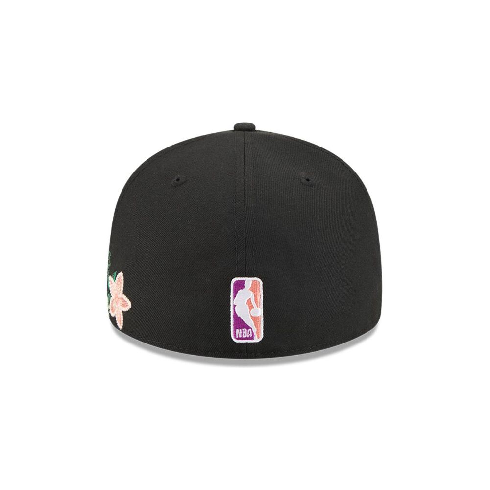 Gorra 59fifty Chicago Bulls Tonal Florals Black image number 5.0