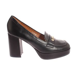 Mocasín Tacón Negro Vía Franca Art. 5w115black