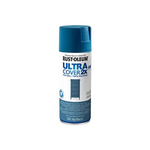 Pintura En Aerosol Ultra Cover 2x 340grs Azul Noche Ultra Mate - Rust Oleum