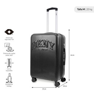 Maleta Mediana Donna Karan Hot Town 20k Negra Dkny