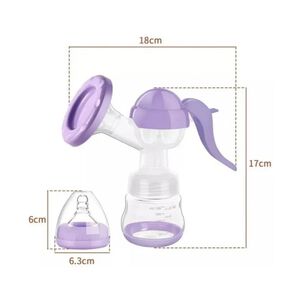 Extractor De Leche Manual Sacaleche Mamadera Chupete Infantil
