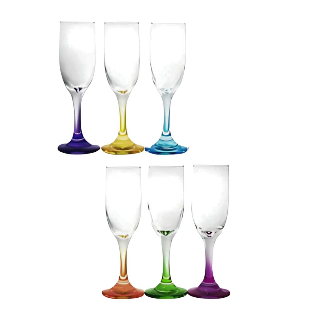 Set 6 Copas Champagne Modelo Versalles 174ml Espumante image number 2.0