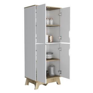 Mueble Alacena 4 Puertas Fm-001b Blanco
