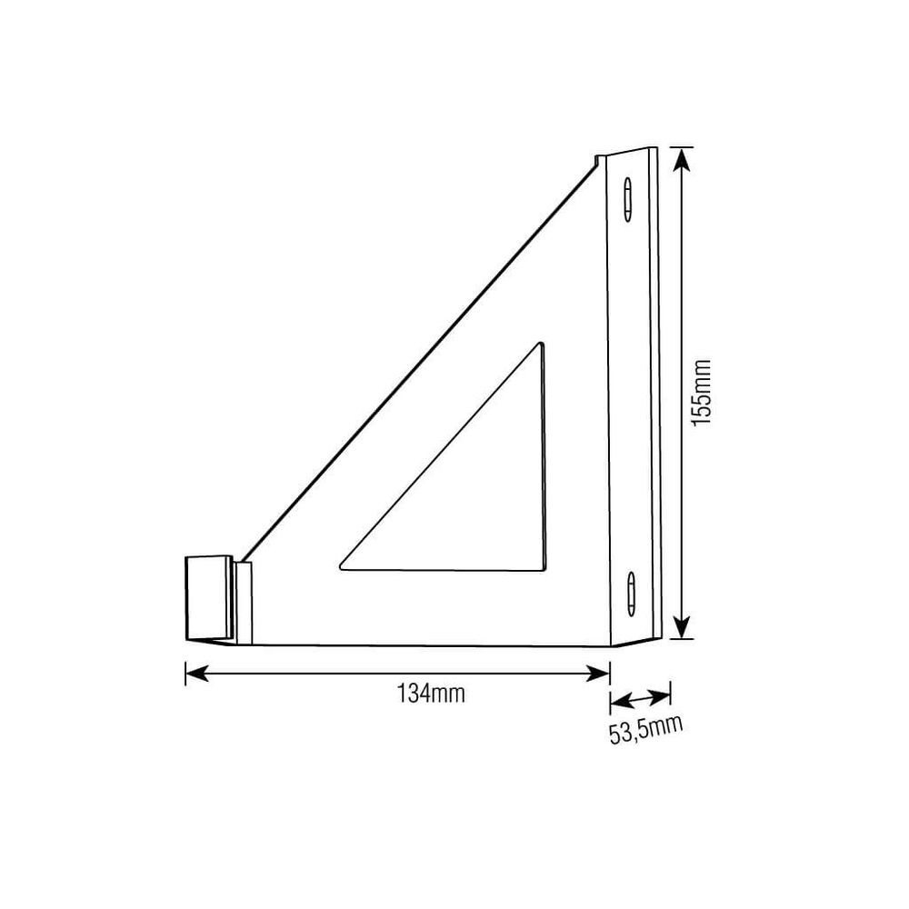 Soporte Para Bicicleta - Techo O Pared - Sb01 - Brasforma image number 4.0