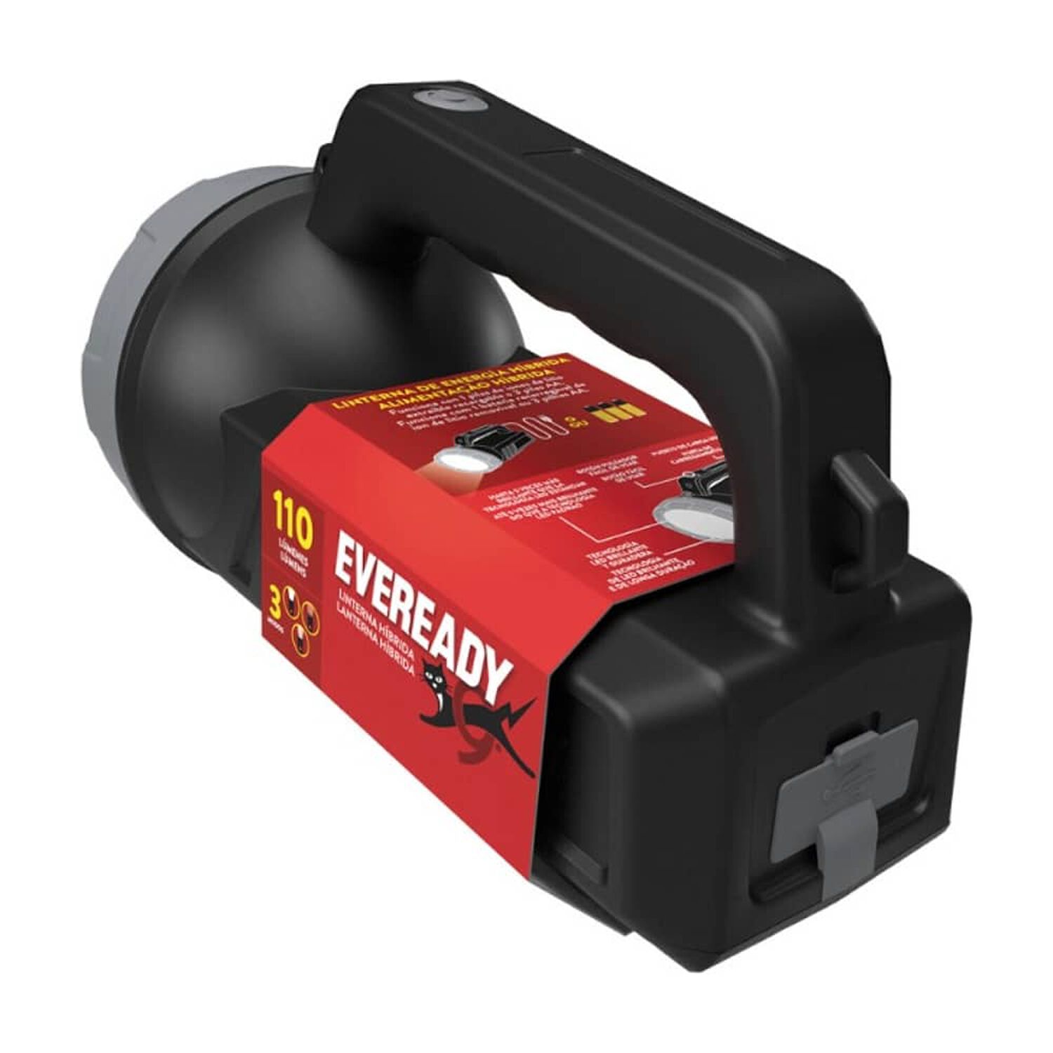 Linterna Hibrida Eveready Recargable 110 L&uacute;menes image number 2.0