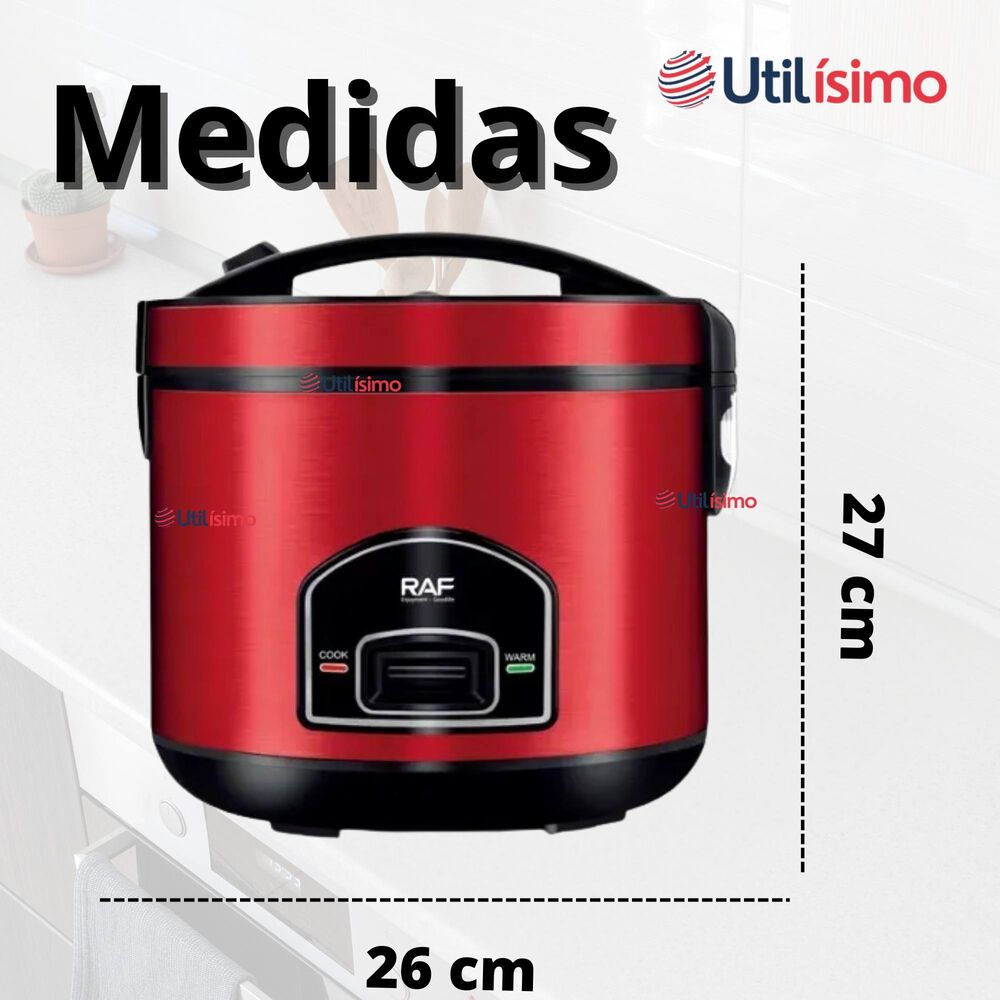 Olla Arrocera Multifuncional Eléctrica 5 Litros 900w De Potencia image number 2.0