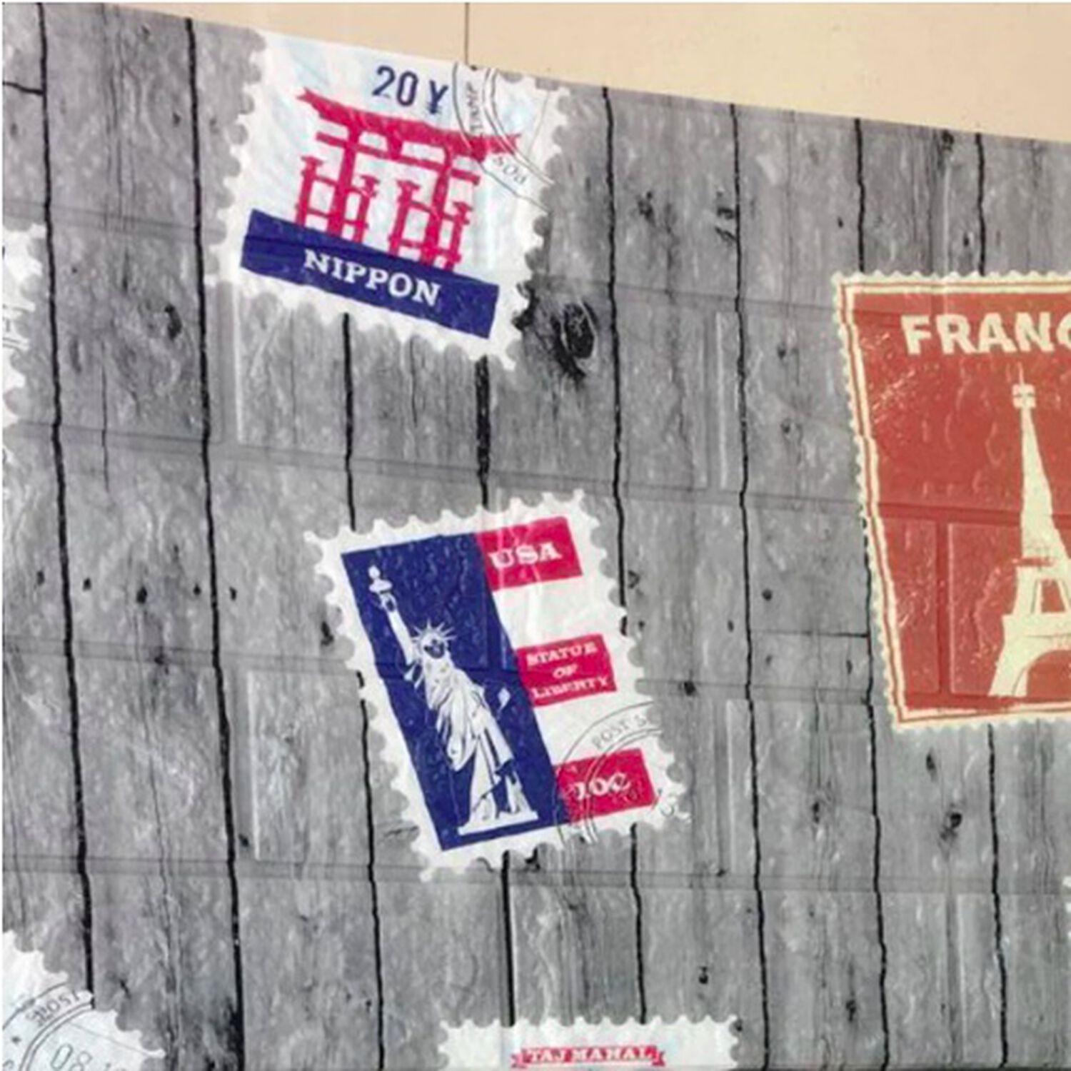 Pack 10 Lamina Papel Mural Autoadhesivo 3d Ladrillo Estampas image number 4.0