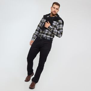 Camisa Bloque Color Slim Manga Larga Hombre Herald