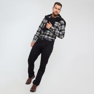 Camisa Bloque Color Slim Manga Larga Hombre Herald