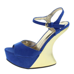 Zapato Azul Via Franca Art. 5w203733aaz /v&iacute;a Franca