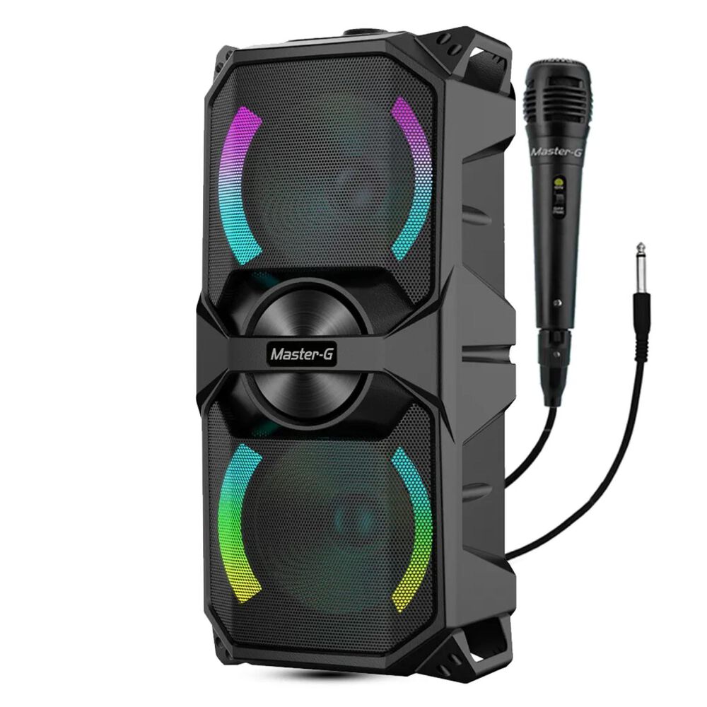 Parlante Bluetooth Karaoke 4000w Negro Luxor image number 3.0