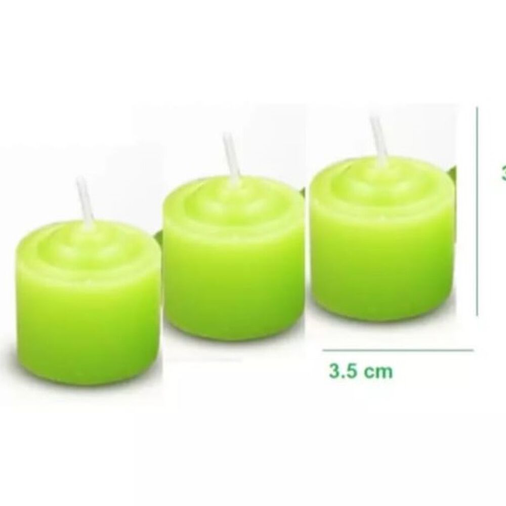 Set De 12 Velas Verdes image number 2.0