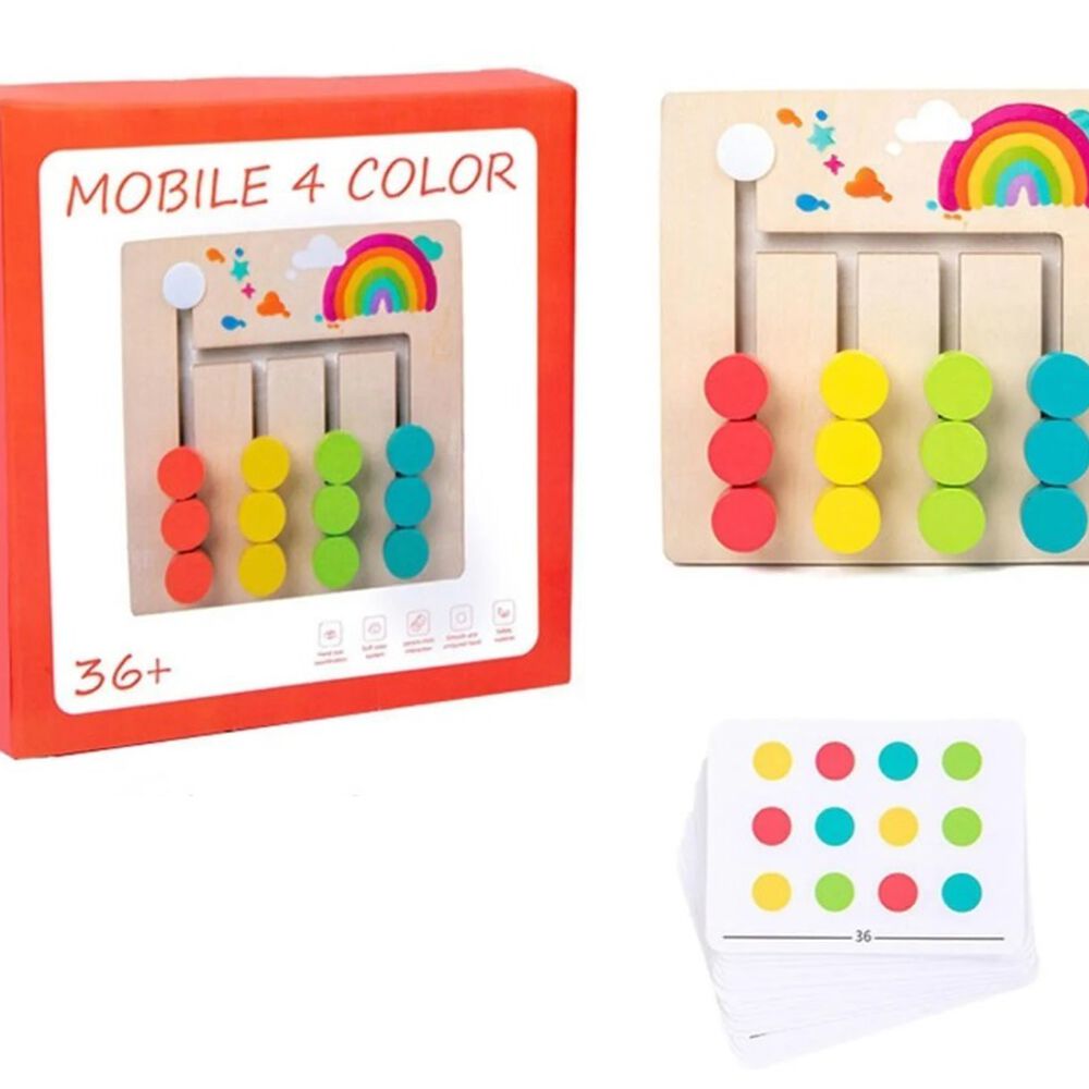 Patrones De Colores Combinación Juego Para Niños Montessori image number 0.0