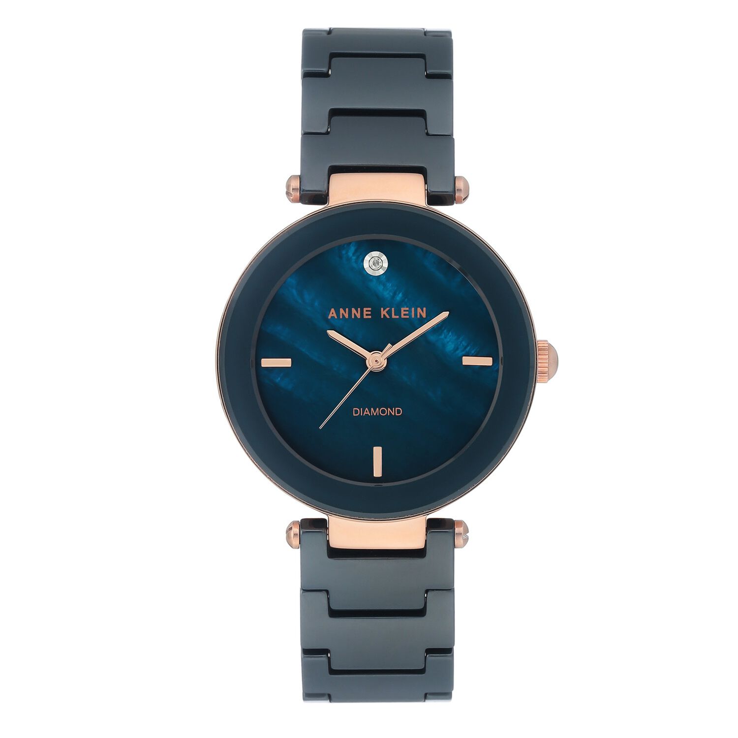 Reloj Azul Anne Klein Mujer Ak/1018rgnv