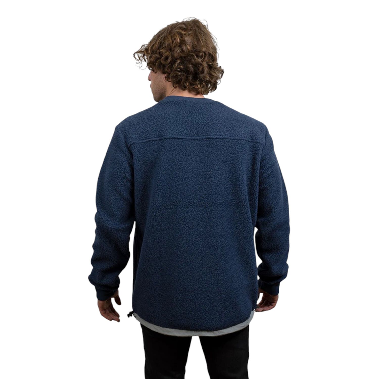Poler&oacute;n Frontier Azul Hombre Falcone image number 3.0