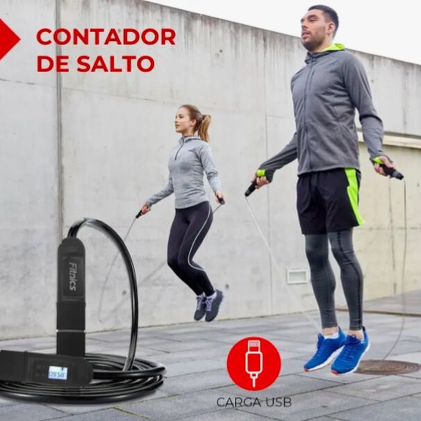 Cuerda Saltar Con Contador Digital