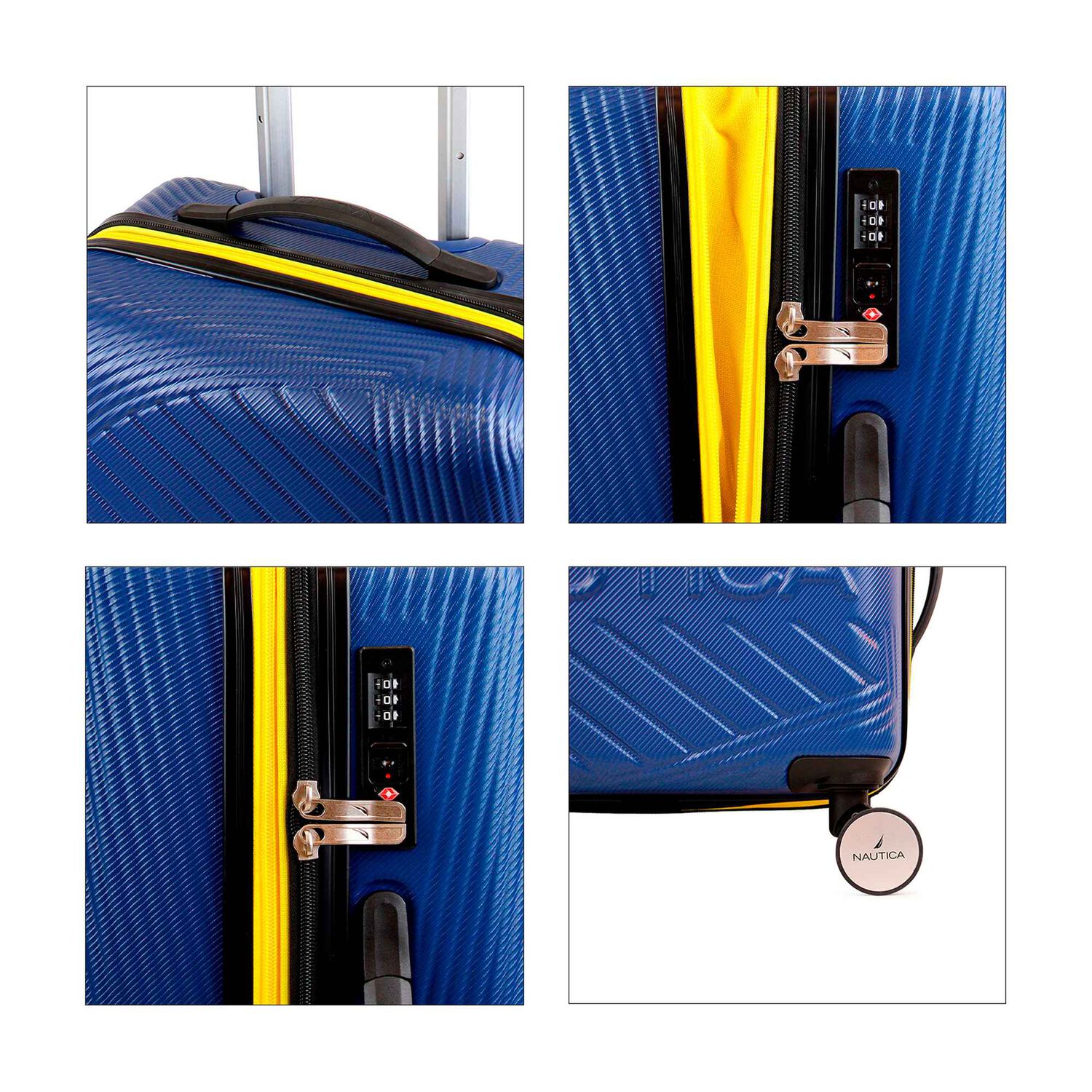 Pack 2 Maletas Nautica S+m Bahamas 10kg Y 20kg Azul image number 2.0