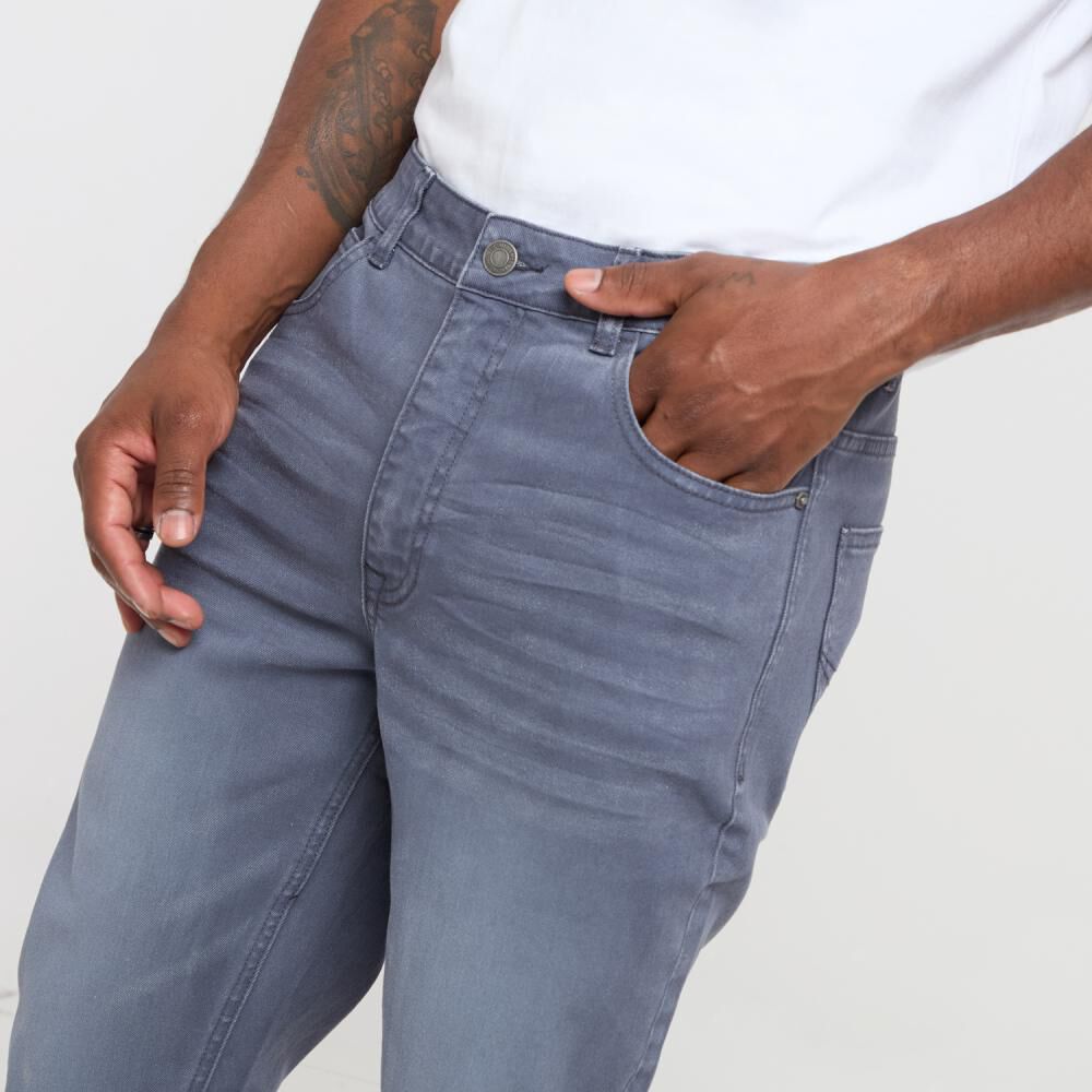 Jeans Tiro Medio Slim Hombre Rolly Go image number 4.0