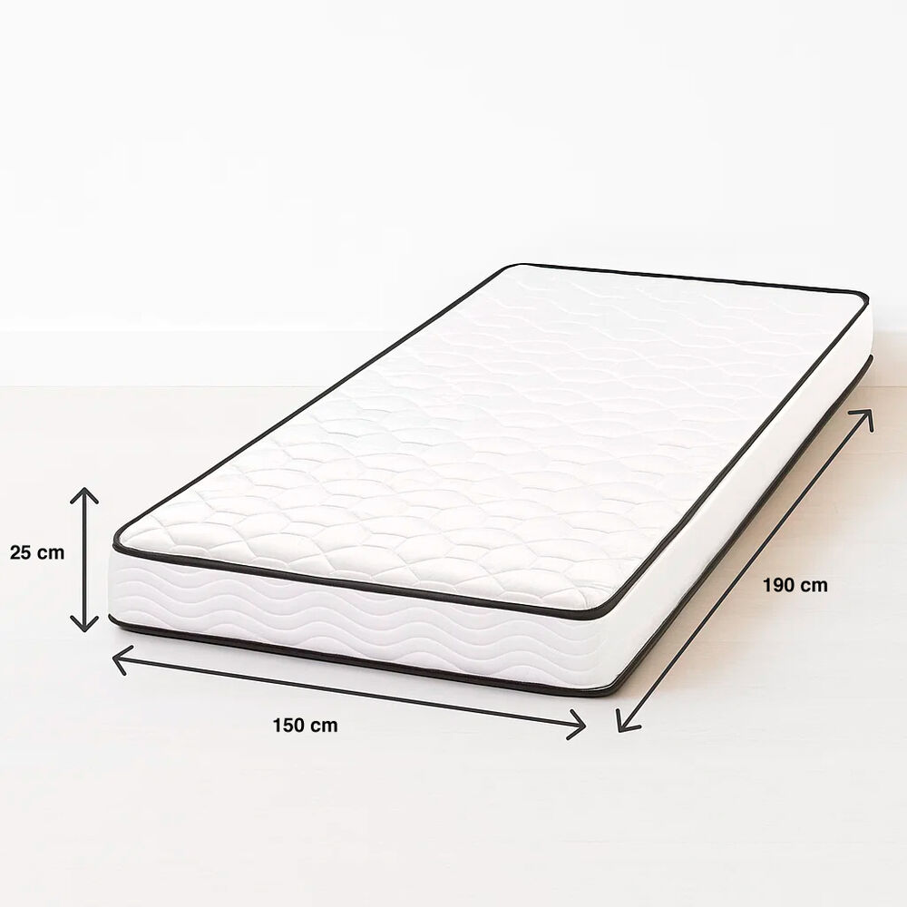 Colchón Klik Home Primera Capa Foam Y Resortes Pocket Spring 2 Plaza image number 3.0