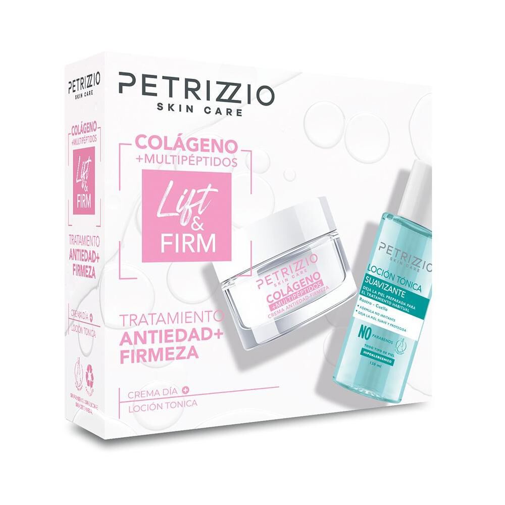 Tratamiento Antiedad Y Firmeza Crema Col&aacute;geno + T&oacute;nico Petrizzio image number 0.0