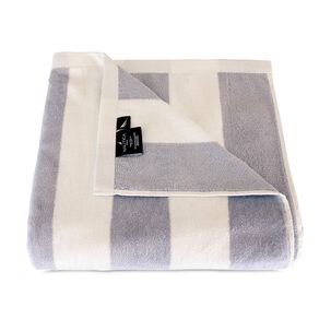 2 Toallas De Playa Nautica Home 100% Algod&oacute;n 163x81cm Cabana Gris