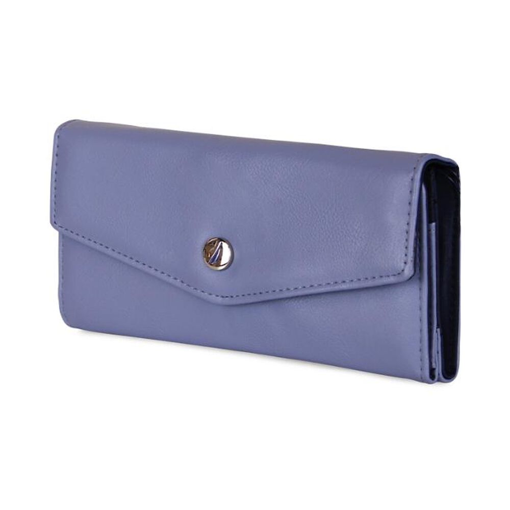 Billetera De Mujer Ania Azul Nautica image number 2.0