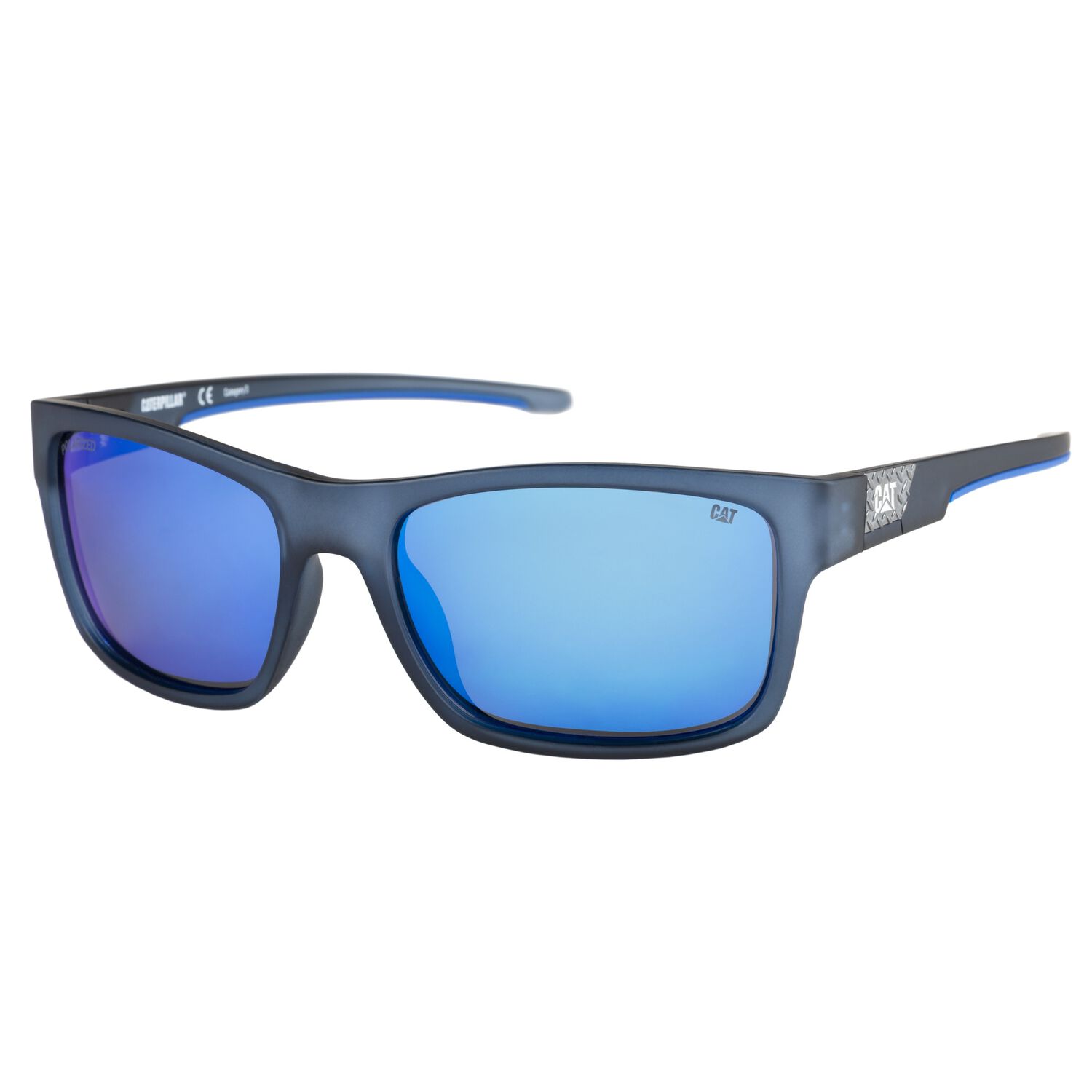 Lentes De Sol Polarizados Cat Cts-coder-106p Azul image number 0.0