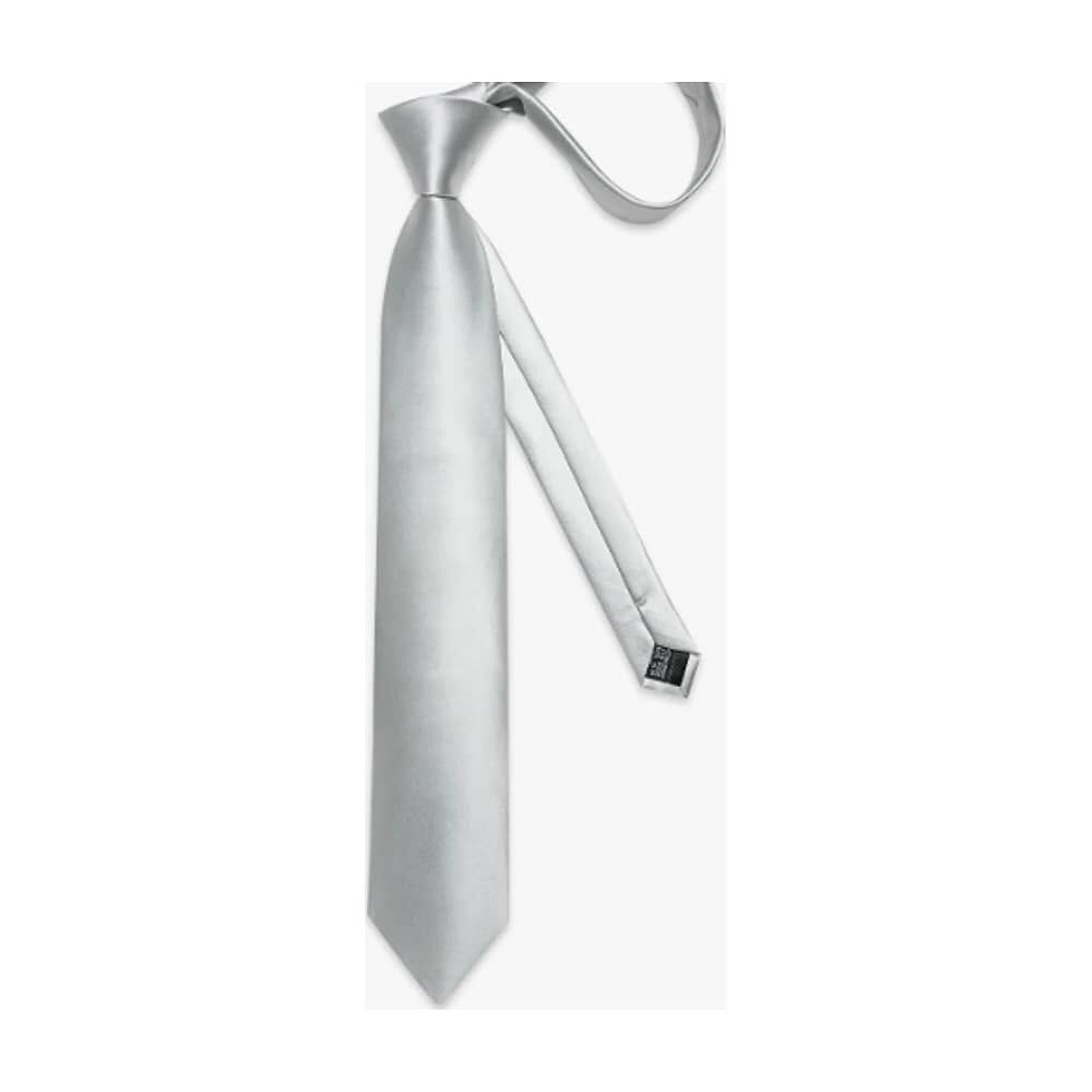 Corbatas Seda Hombres, Pa&ntilde;o Y Colleras Plateado image number 3.0