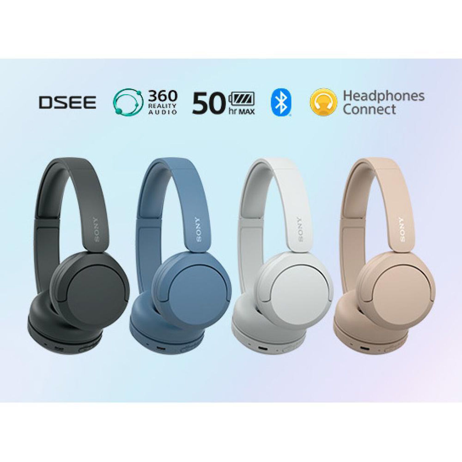 Aud&iacute;fonos Bluetooth Sony Wh-ch520/wz Uc image number 4.0