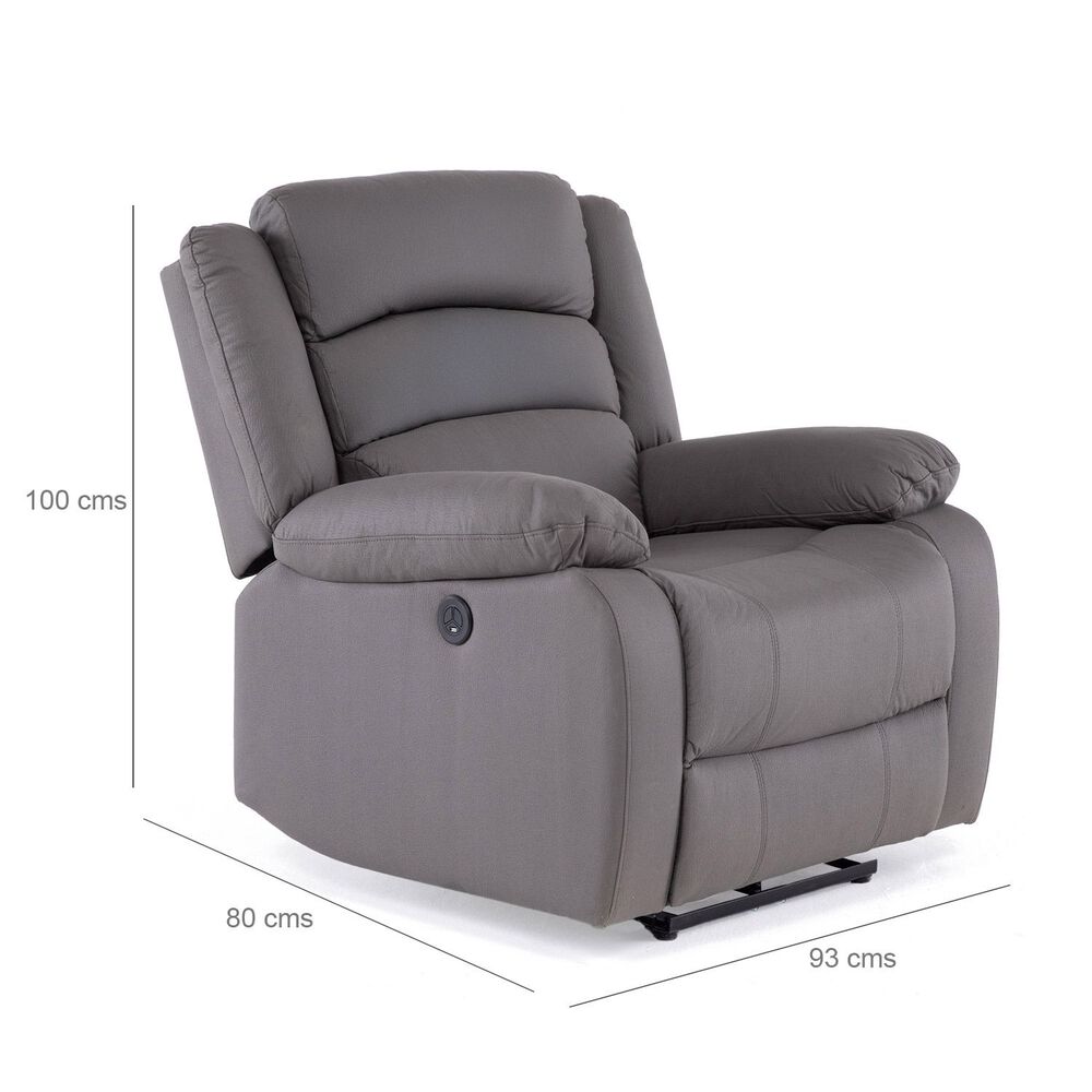 Berger 1 Cuerpo Reclinable El&eacute;ctrico Moderno New Praga image number 7.0
