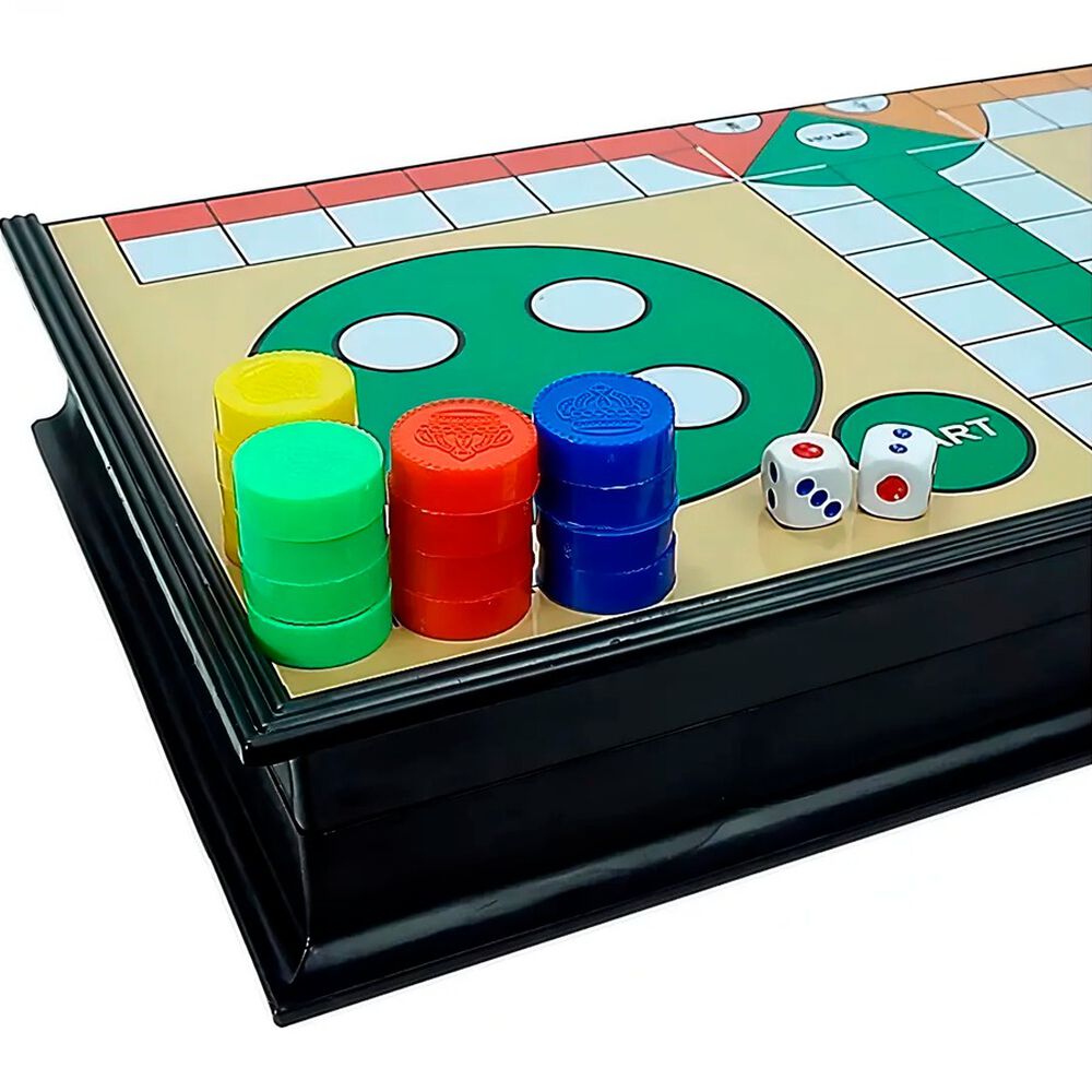 Ludo Magnético Tablero Plegable Juego De Mesa 4 Jugadores image number 2.0