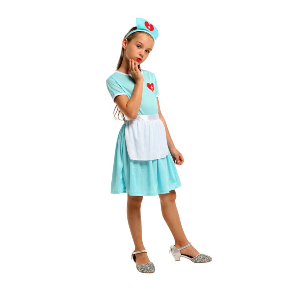 Disfraz Trajes De Doctor Cirujano Doctora Ni&ntilde;o Y Ni&ntilde;a Cosplay image number 6.0