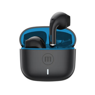Aud&iacute;fonos Bluetooth Inal&aacute;mbricos Maxell Elio 12 Horas Negro/azul