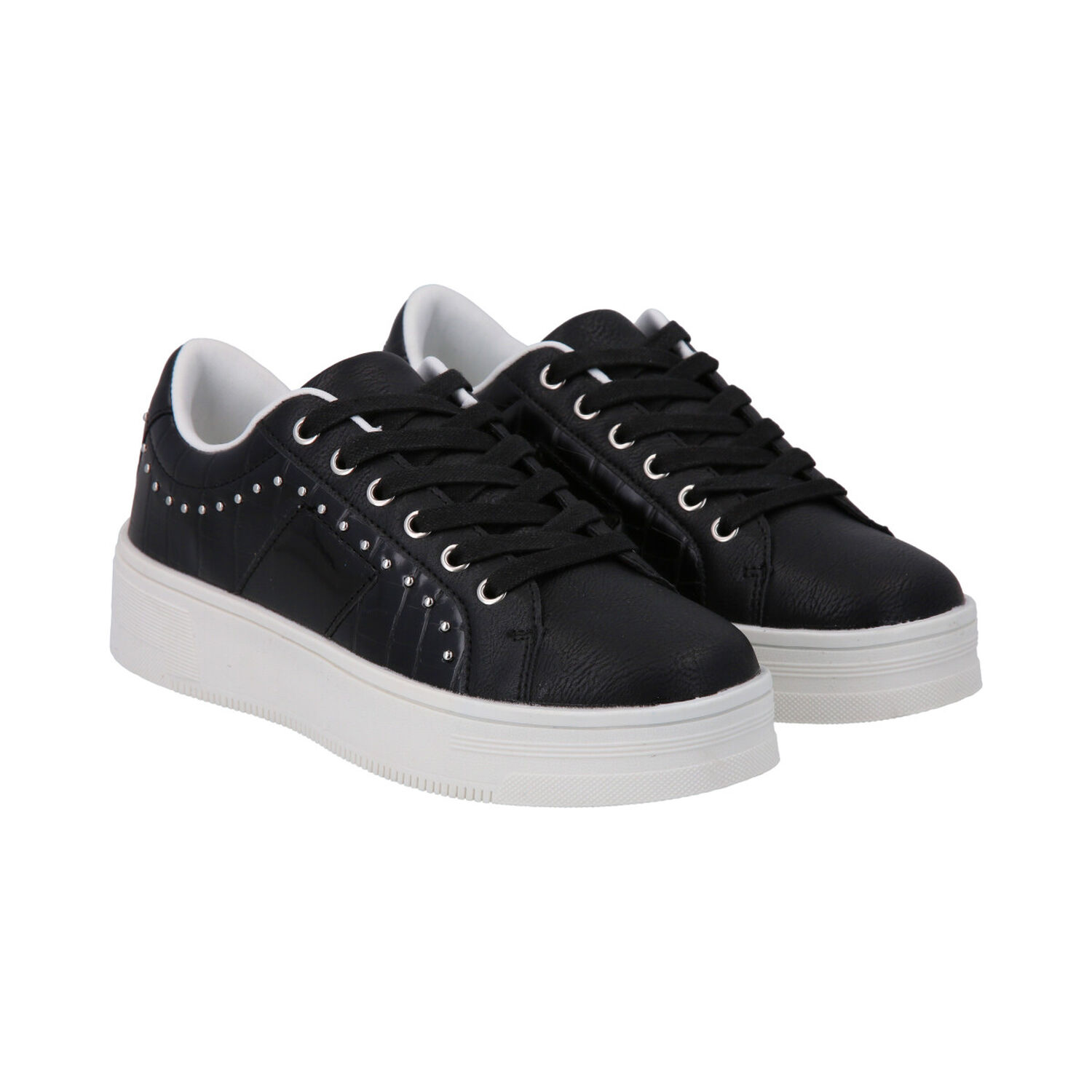 Zapatilla Urbana Mujer Negro Haus Police image number 4.0