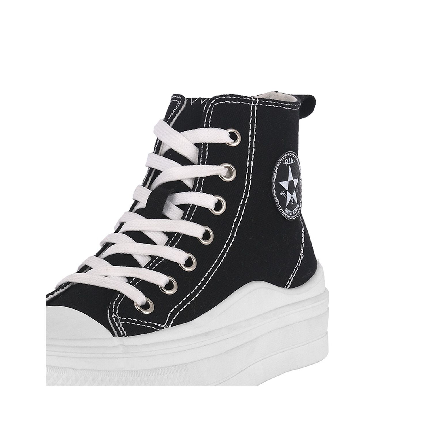 Zapatilla Escolar Acampe Negro Alquimia image number 3.0