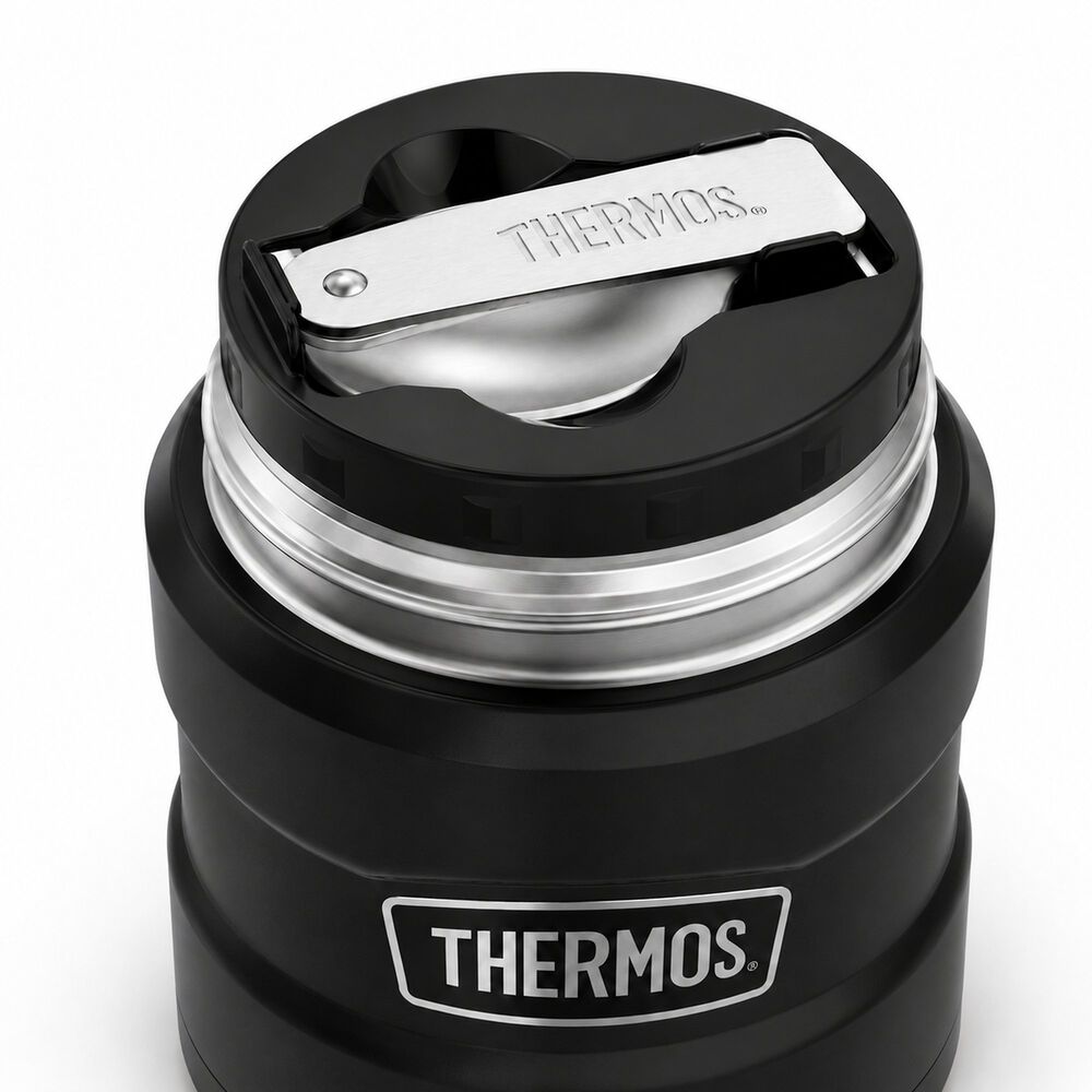 Termo De Comida Inox Thermos King 700ml Negro image number 5.0