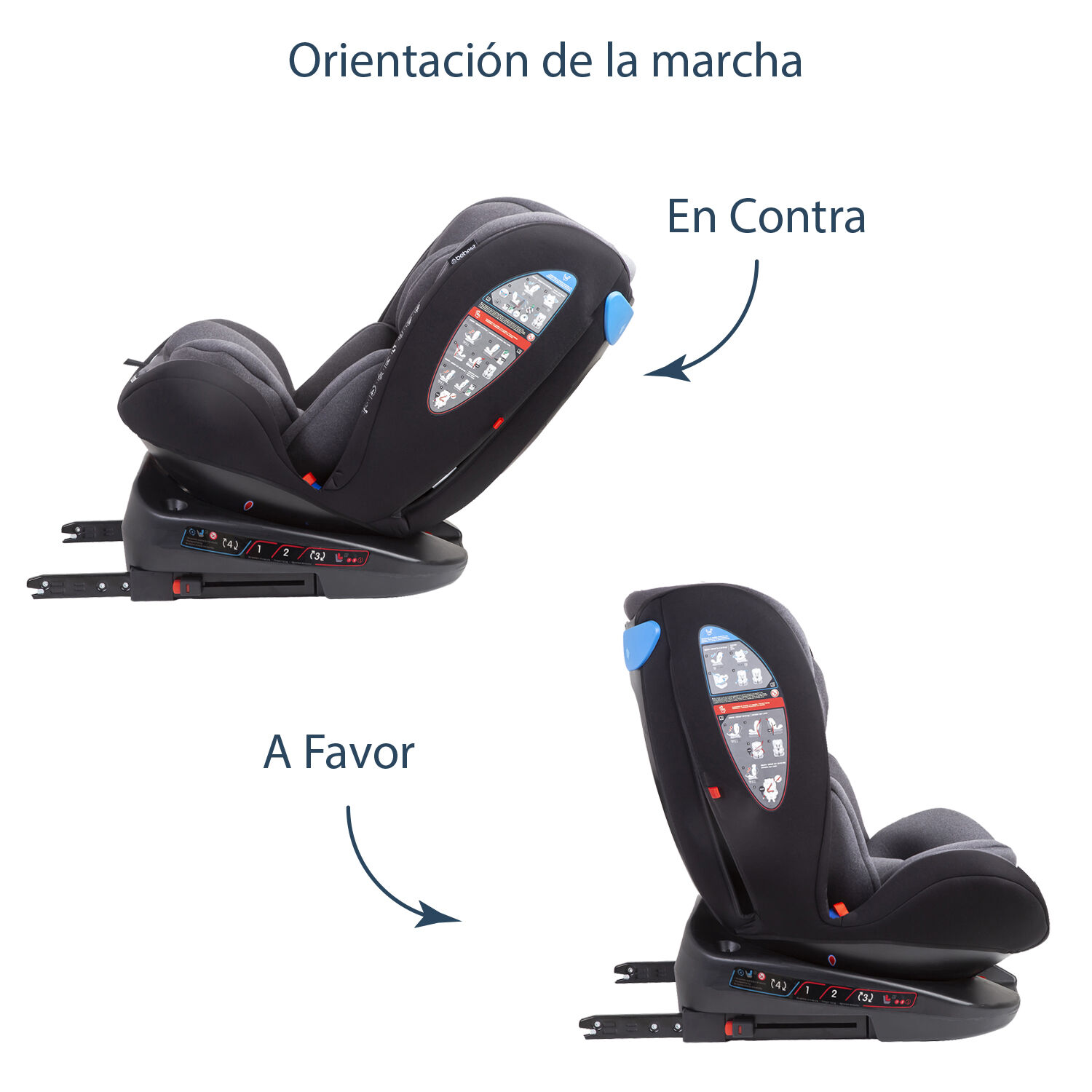 Silla De Auto Saturn Dark Grey image number 4.0