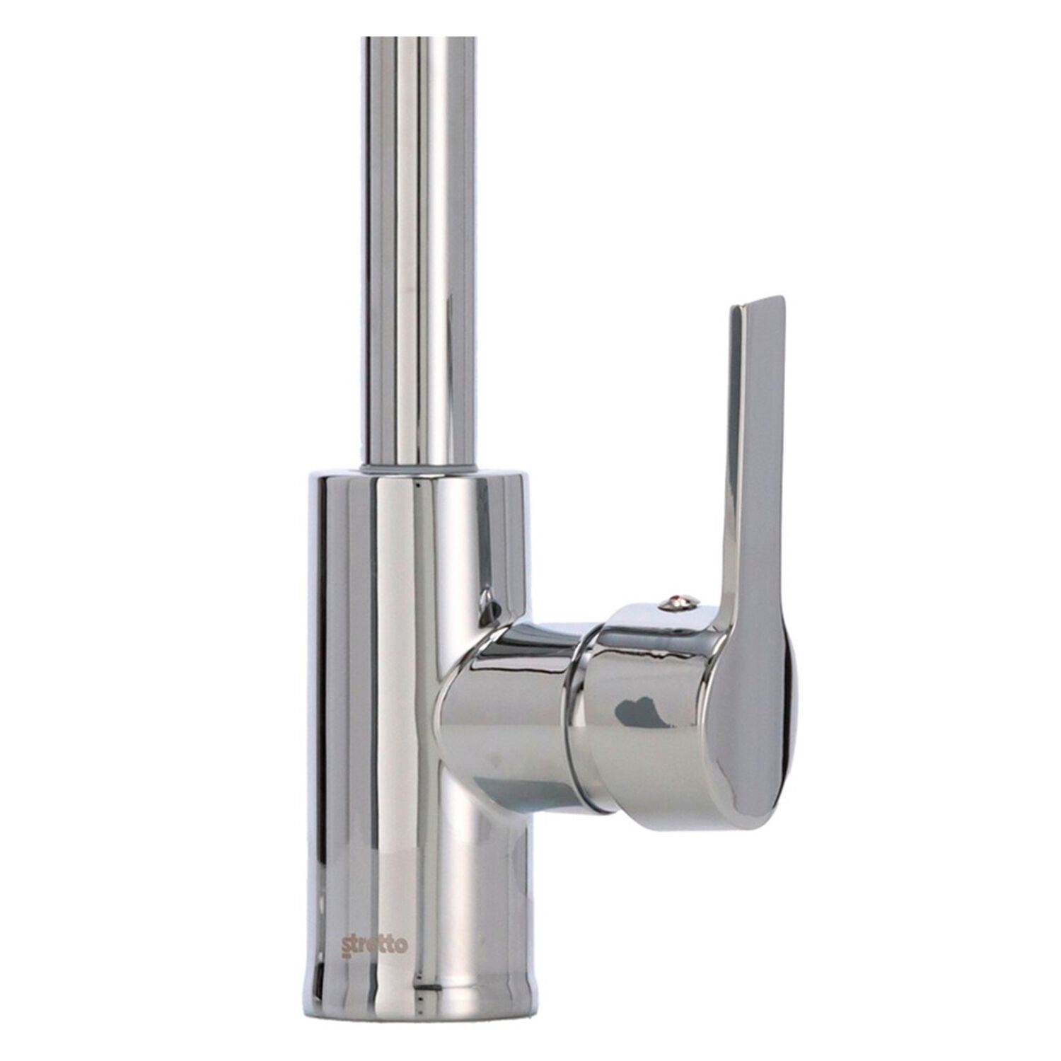 Monomando Llave Grifo Lavaplatos Cuello Alto Modelo Maiori Marca Stretto Cromo Cabezal Giratorio image number 2.0